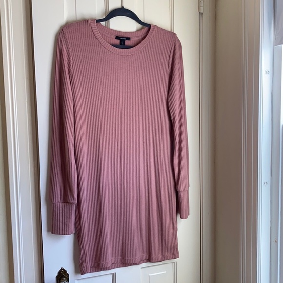 Sweater Dress, Blush - Picture 4 of 4